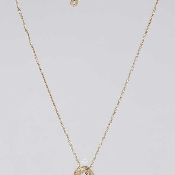 Bvlgari 18k Gold B.Zero1 Small Pendant Necklace - Picture 3 of 8